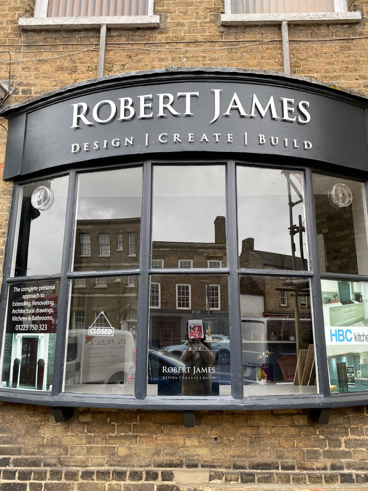Robert James St Ives office front